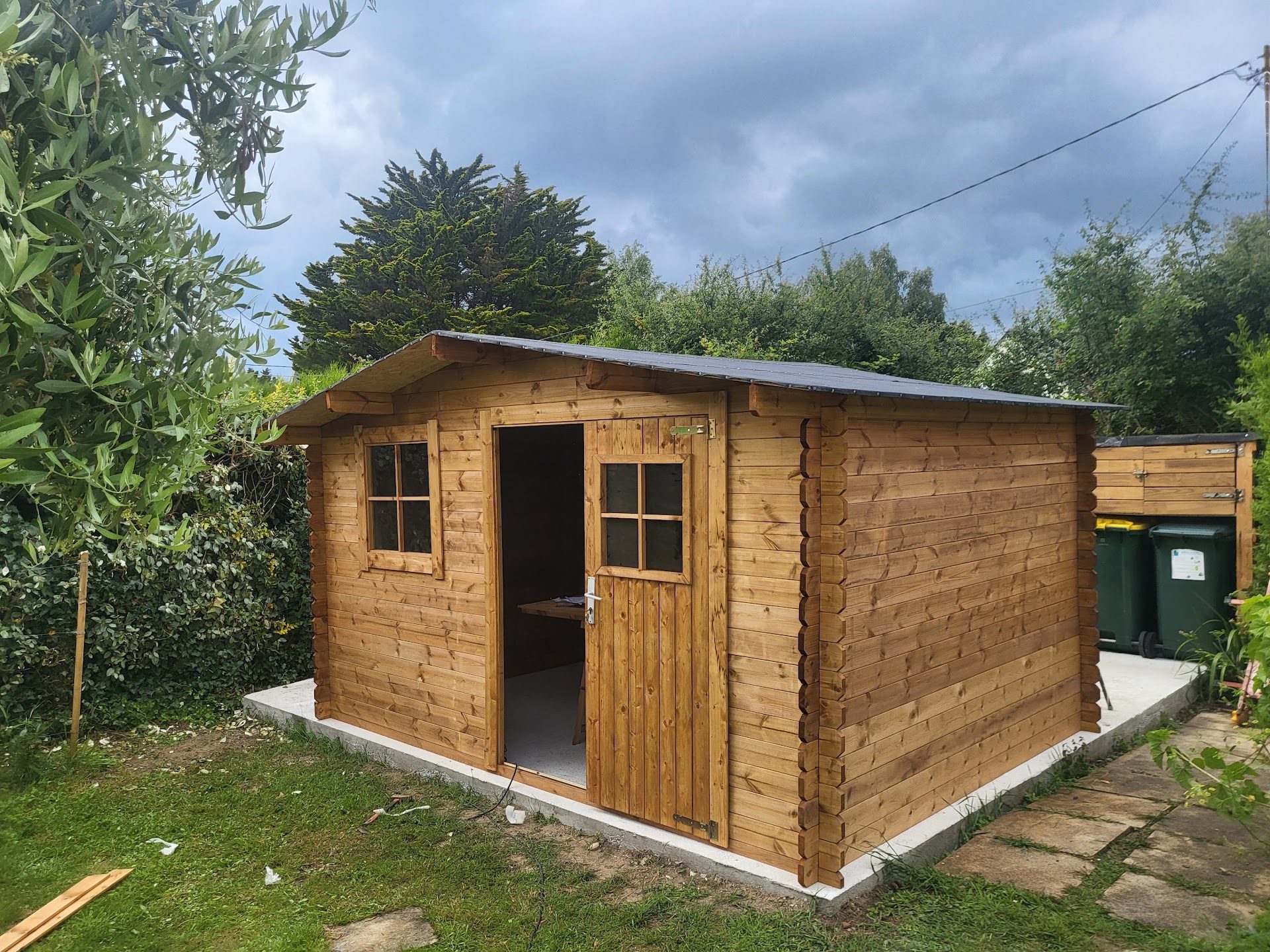 Abri de jardin en bois